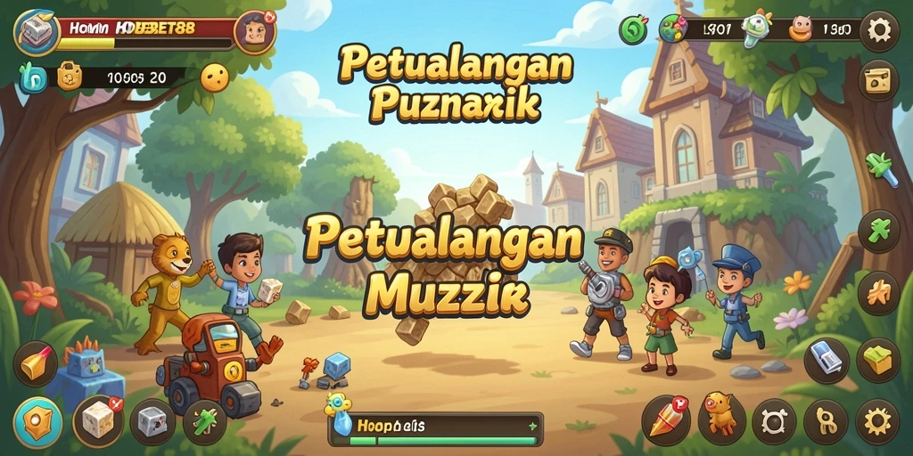 Tampilan gameplay HOMEBET88 yang menantang dan menyenangkan.