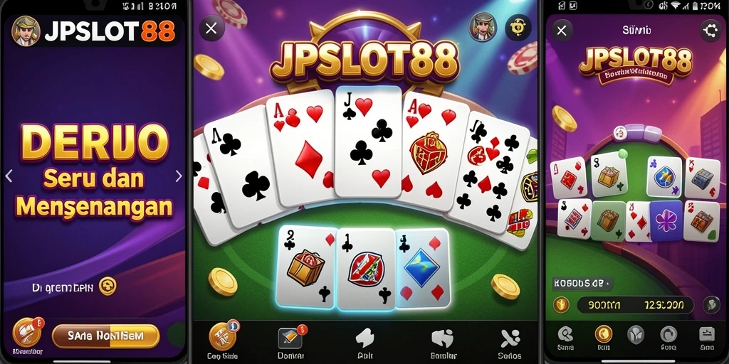 Tampilan gameplay seru dari JPSLOT88 dalam permainan Domino.