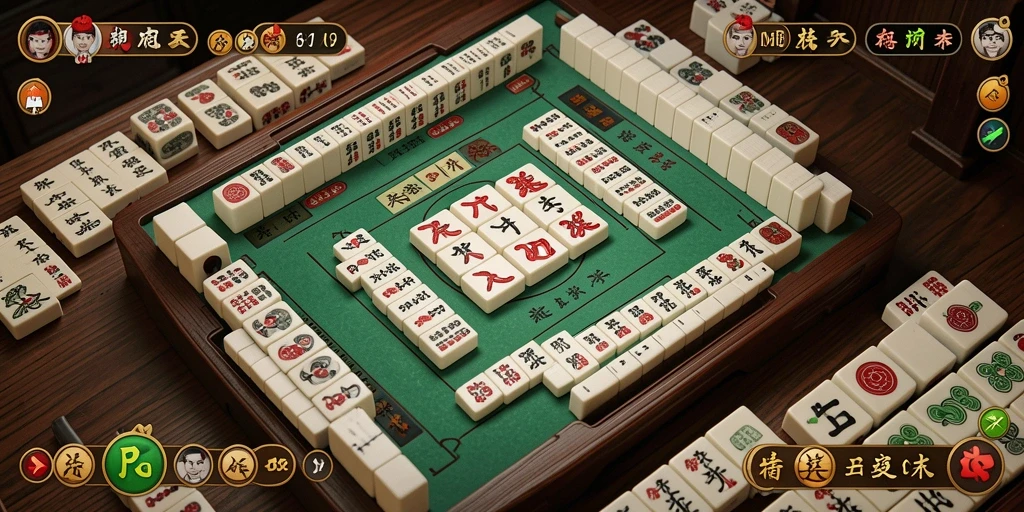 Tangkapan layar MPOID yang menunjukkan serunya permainan Mahjong.