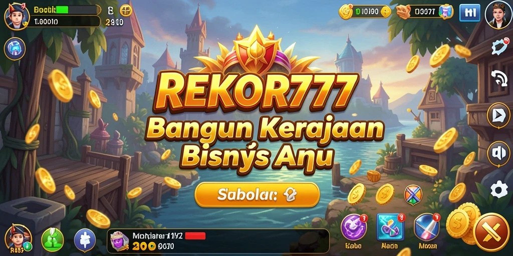 Tampilan gameplay <strong>REKOR777</strong> yang menarik dan dinamis.