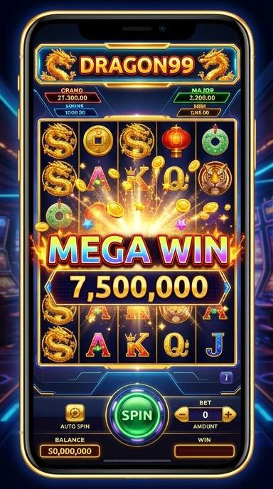Tampilan utama aplikasi dragon99 yang menarik dan mudah dinavigasi.
