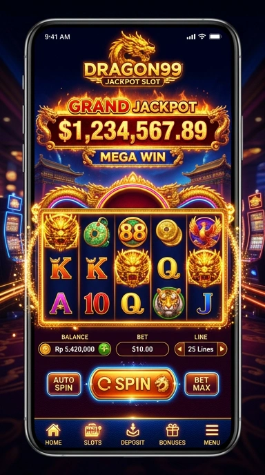 Antarmuka pengguna dragon99 yang ramah untuk semua kalangan.